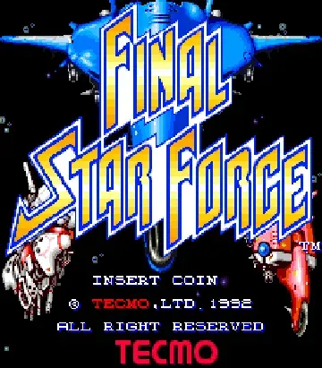 Final Star Force (US)-MAME 2003